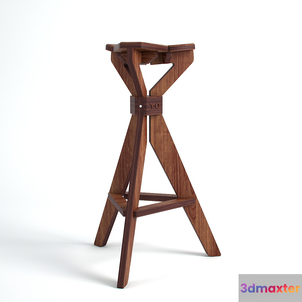 Bar chair YO - multi F 3D Max
