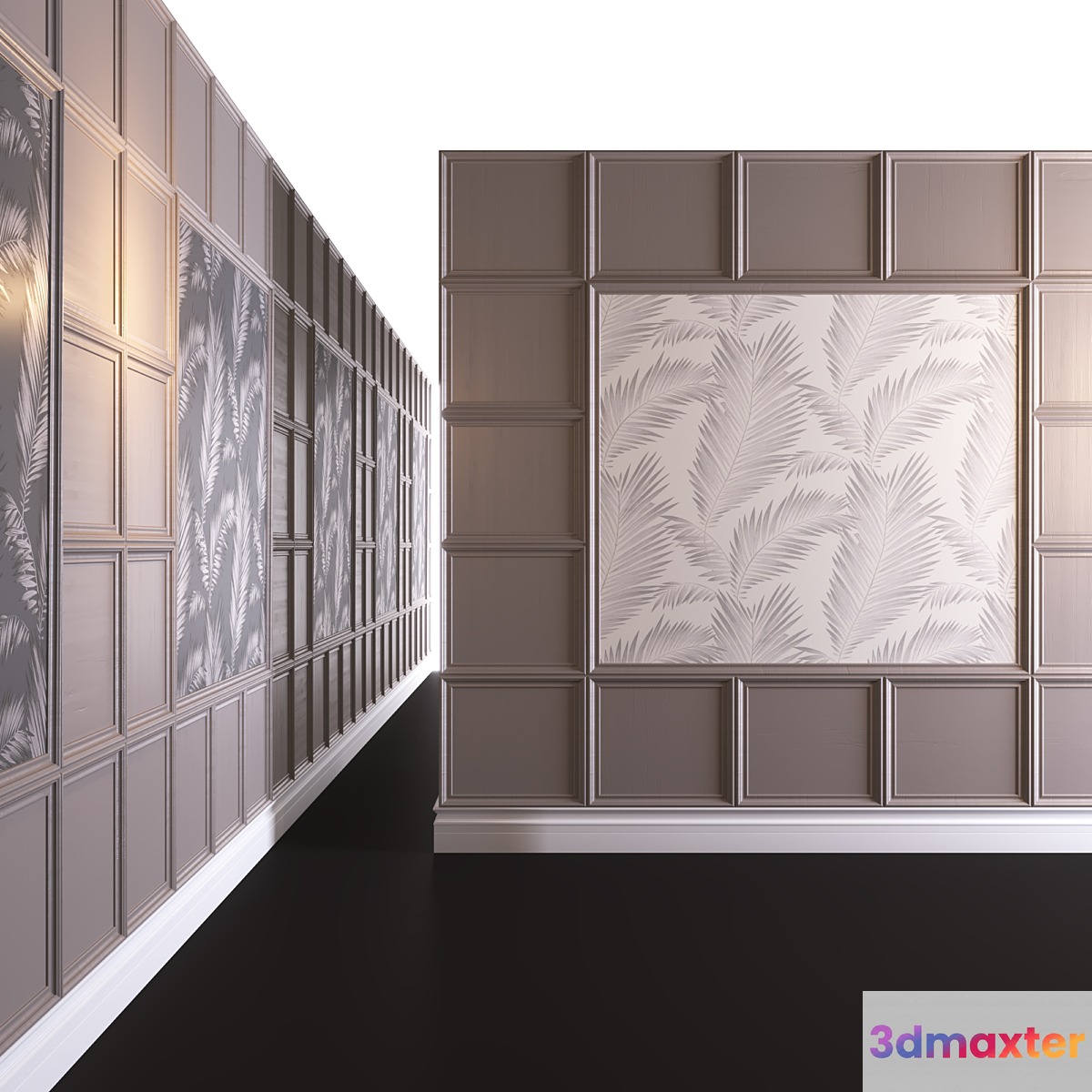Decorative panel 3D Max
