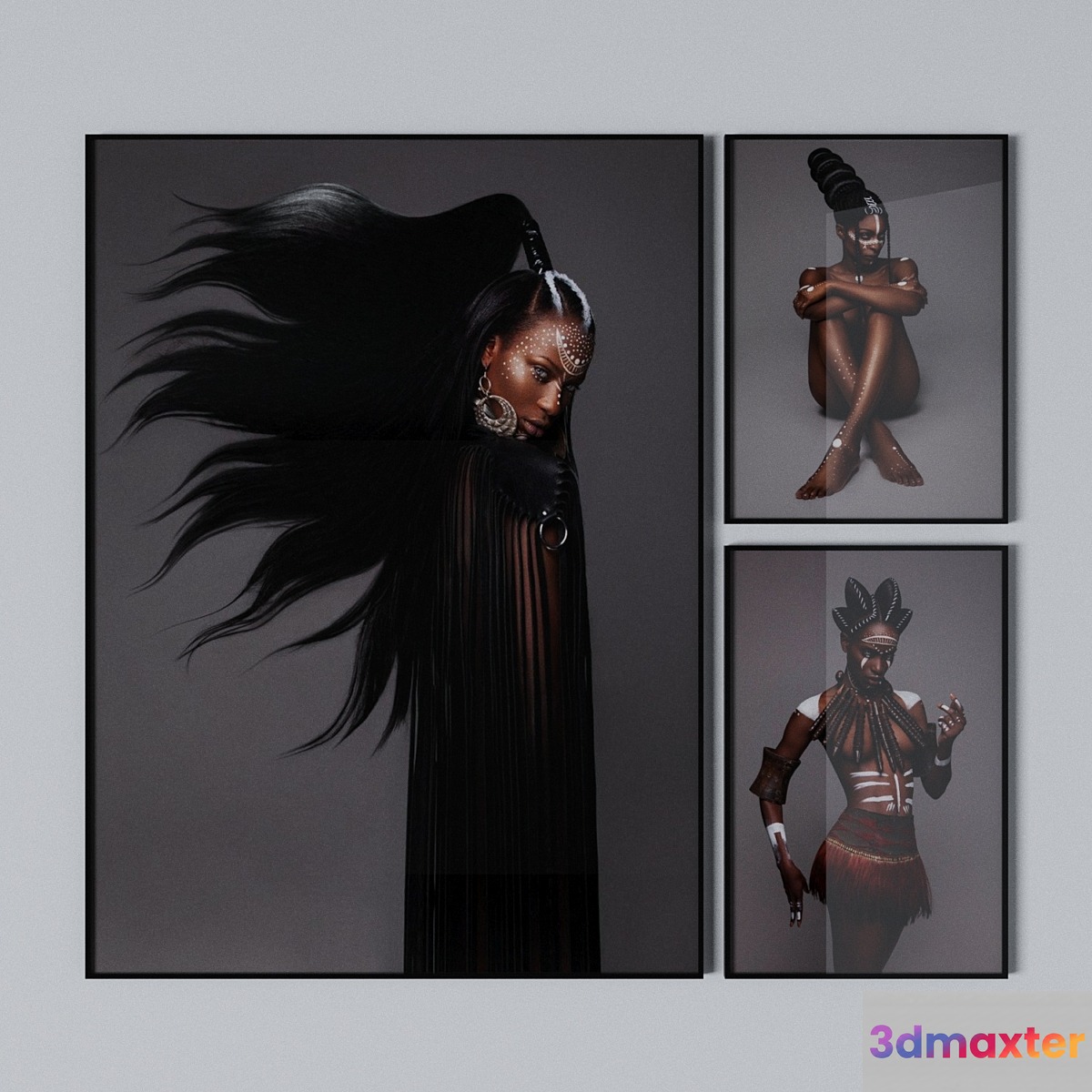 Photo | Luke Nugent | Afro| Set 9 3D Max