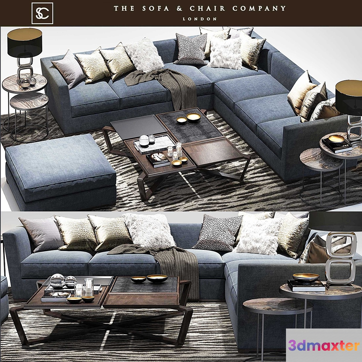 Eckard CORNER SOFA_Camden_Coppice_The sofa and chair company 3D Max