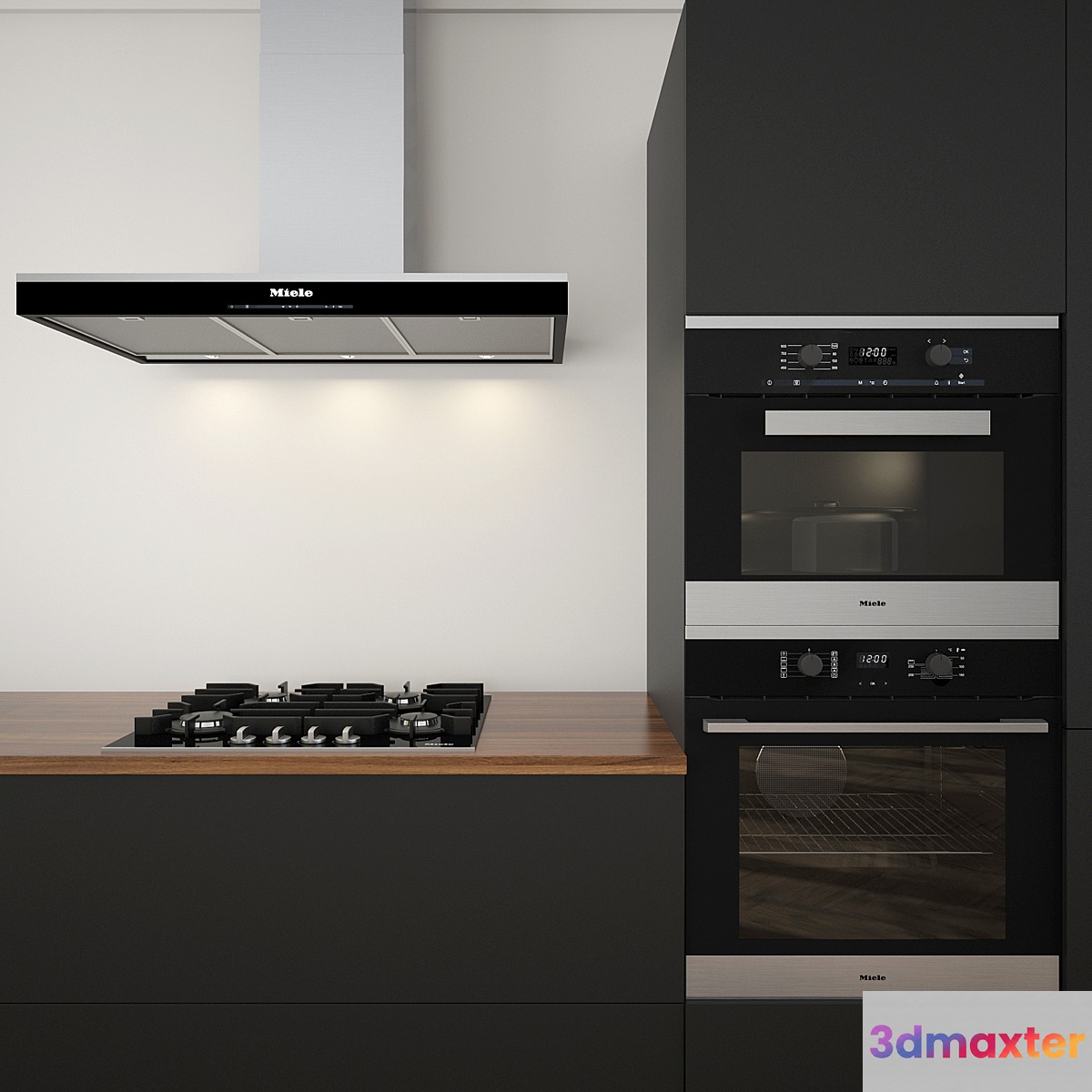 A set of kitchen appliances Miele