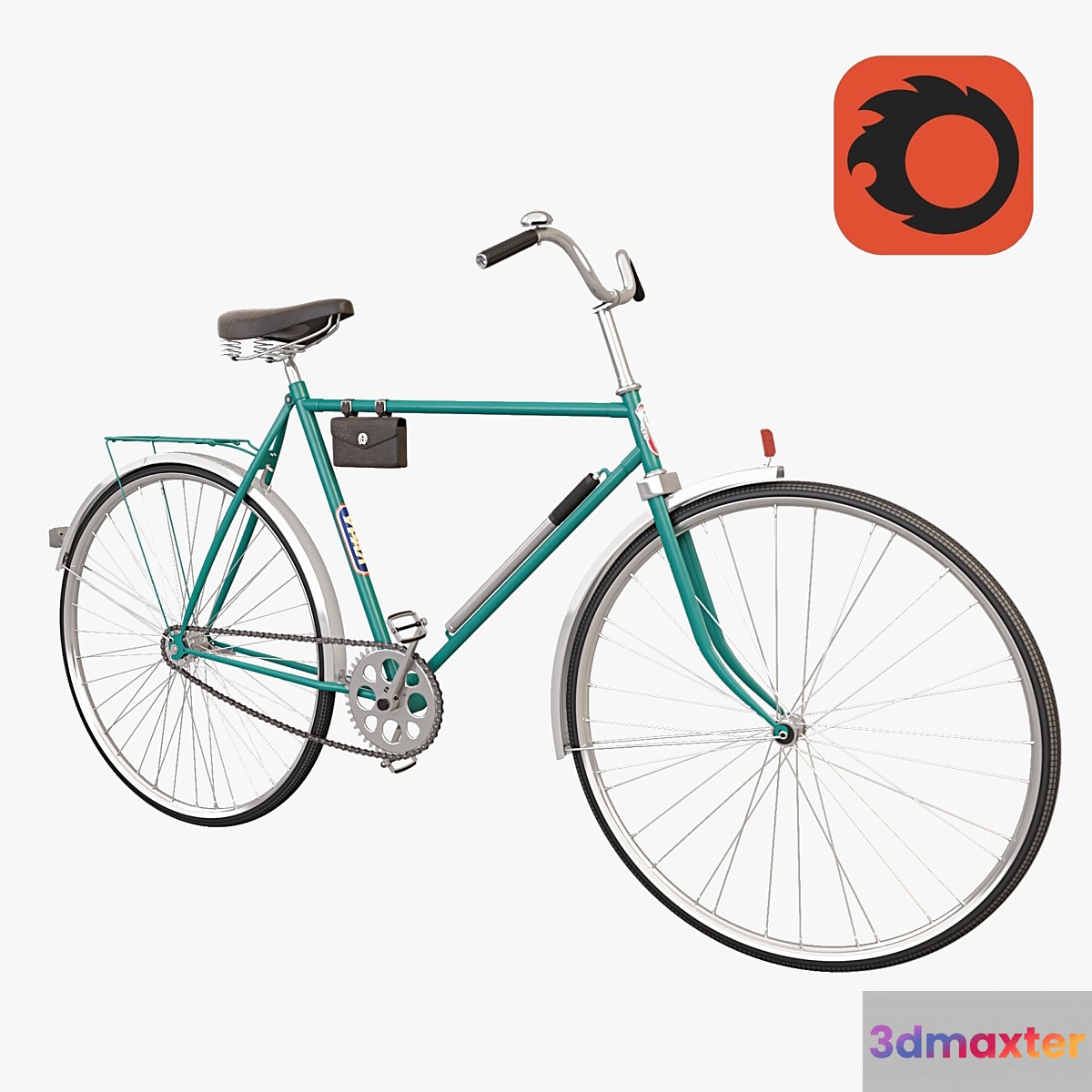 Bike road URAL 3D Max