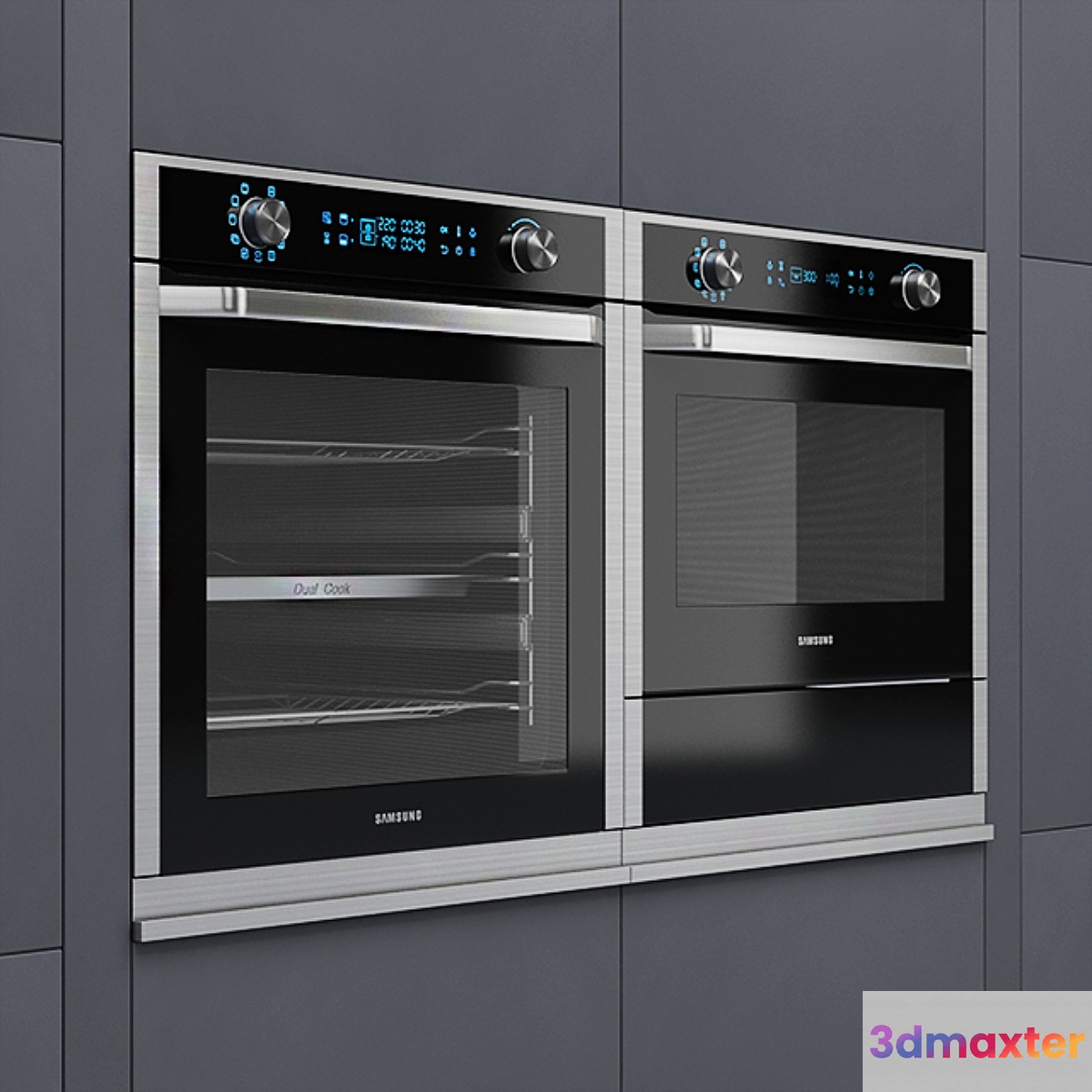 Samsung - electric oven and compact oven NV9900J NQ50J5530BS 3D Max