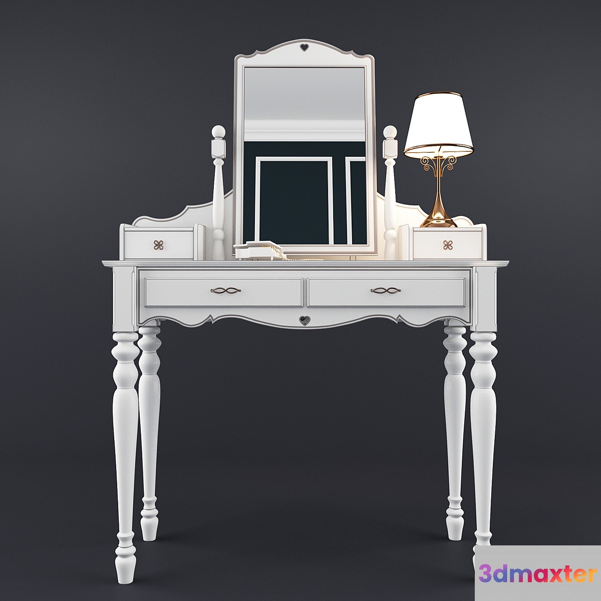 Sofy console and lamp table ARTELAMP FABBRO 3D Max