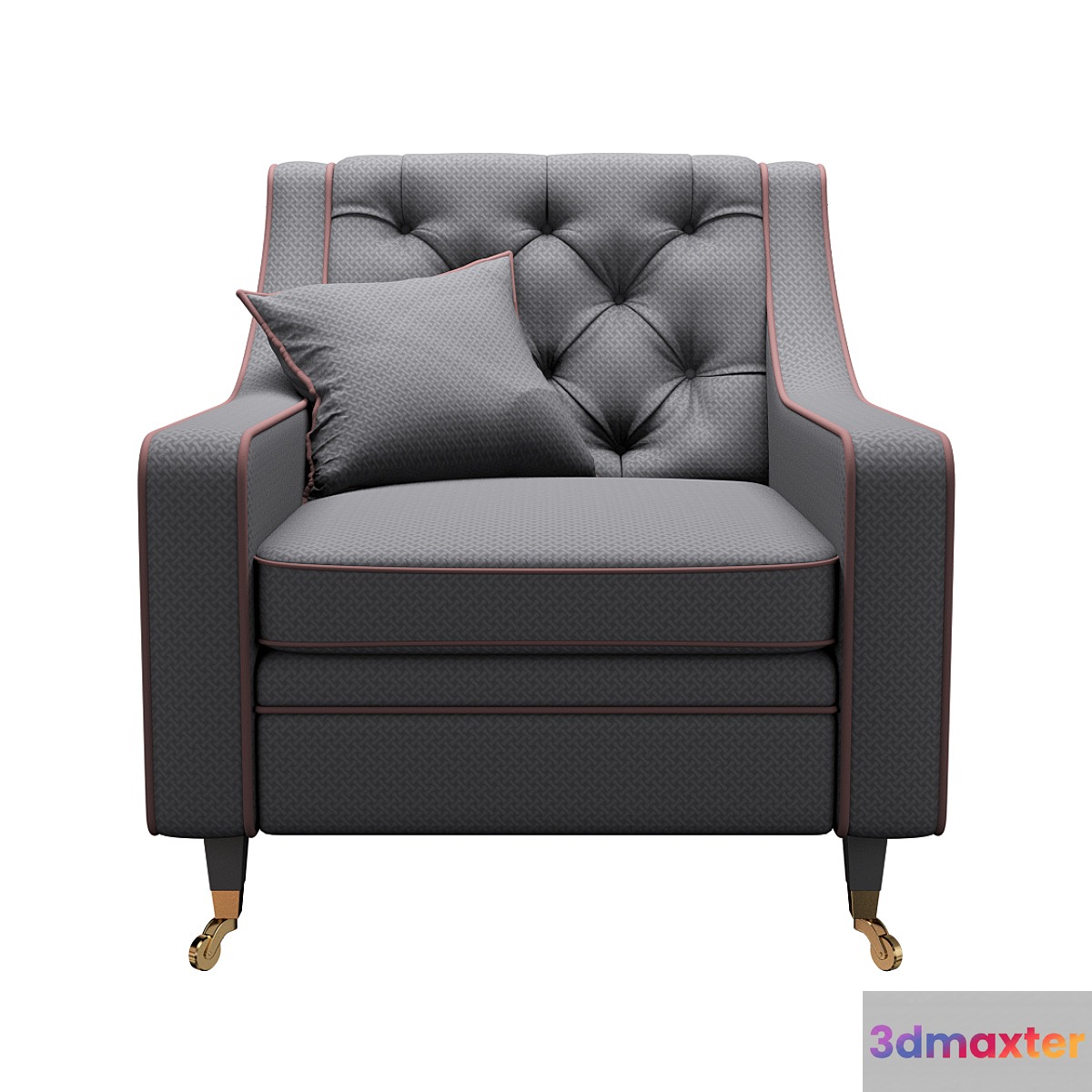 Asnaghi_BRERA_Armchair 3D Max