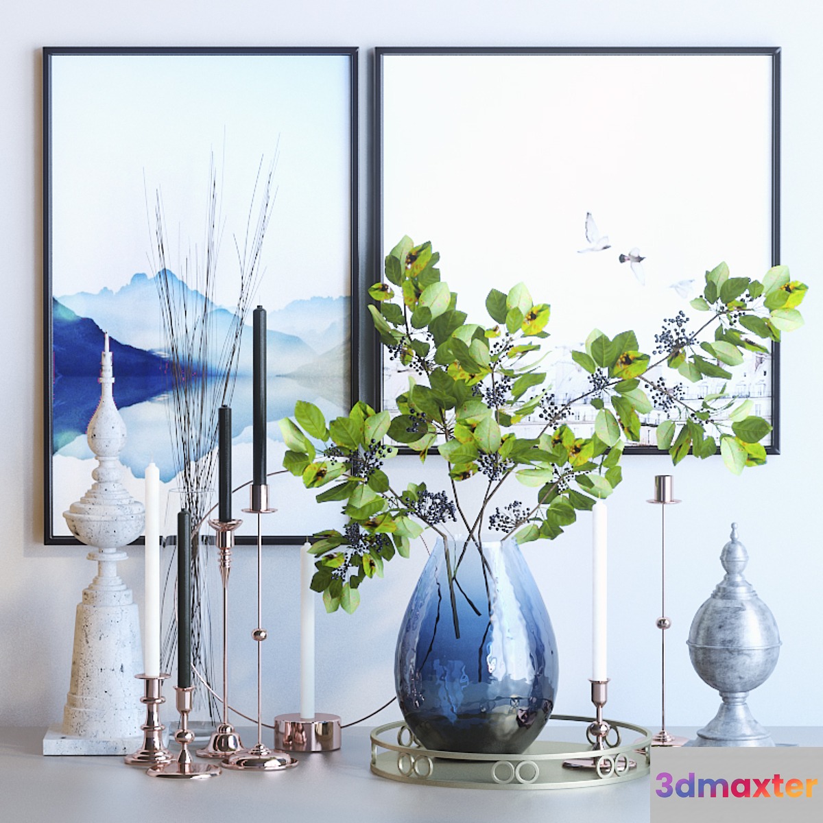 Decorative set of 5 - No.2