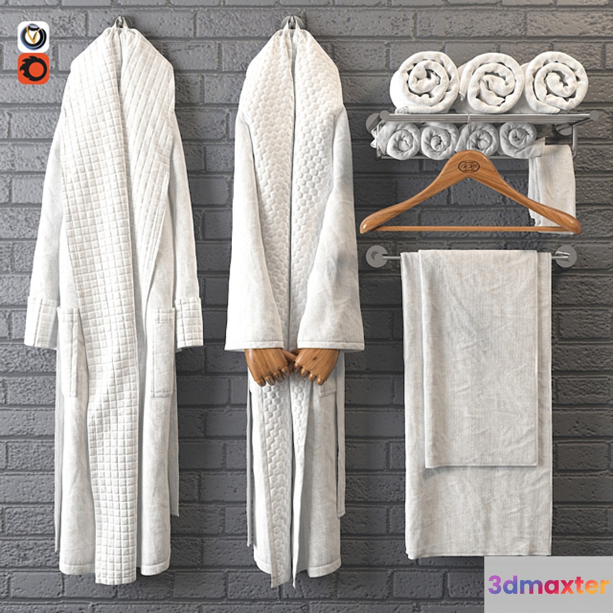 Bathrobe m02-2
