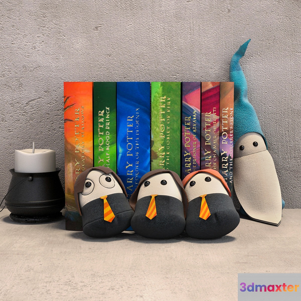 A series of books about Harry Potter