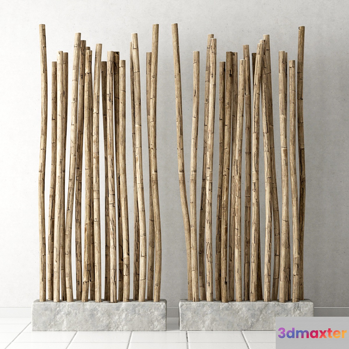 Decor Dry branches 3D Max