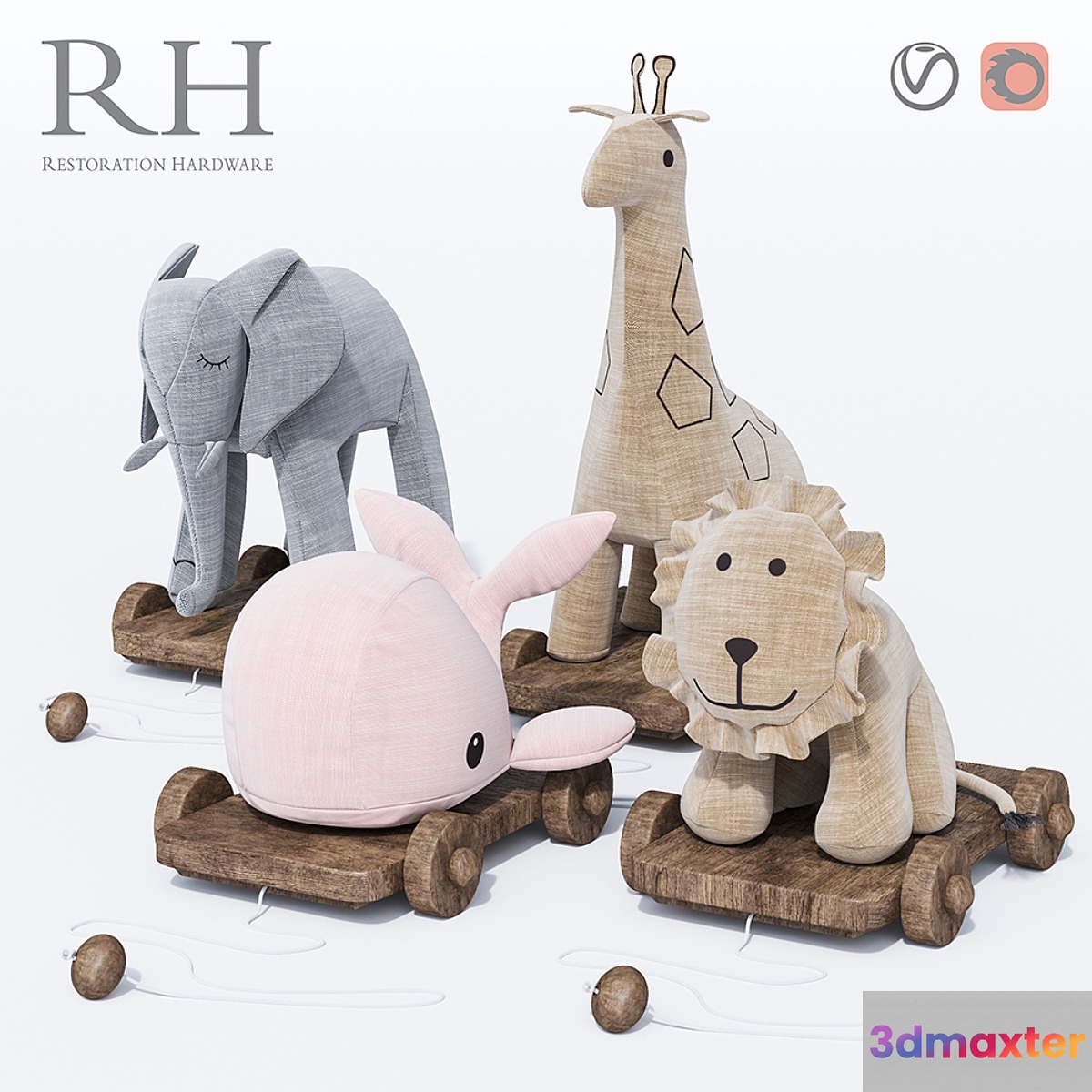 Chambray Pull Toy