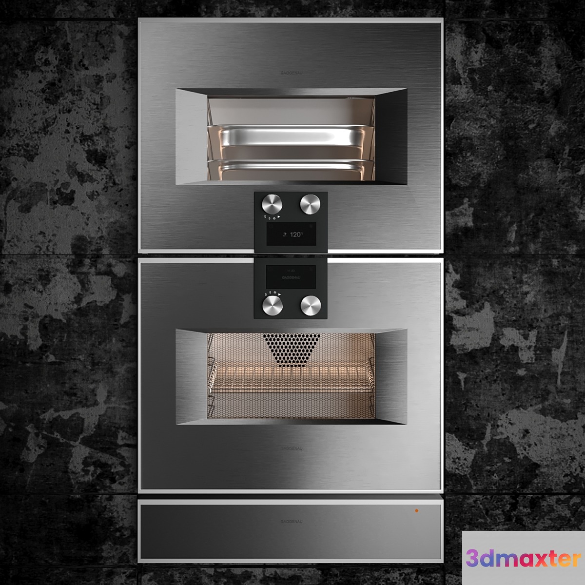 set Gaggenau 3D Max