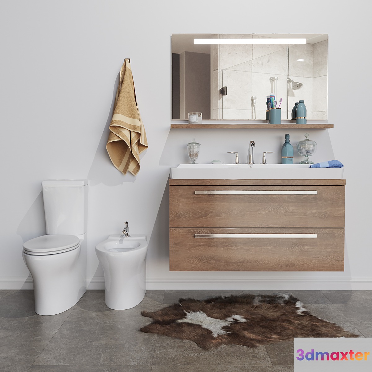 Filling Bathroom