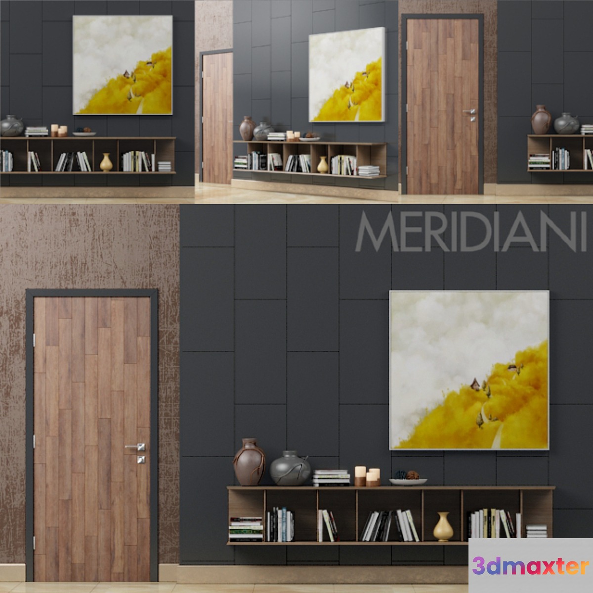 Chest Tiffany (Meridiani) 3D Max