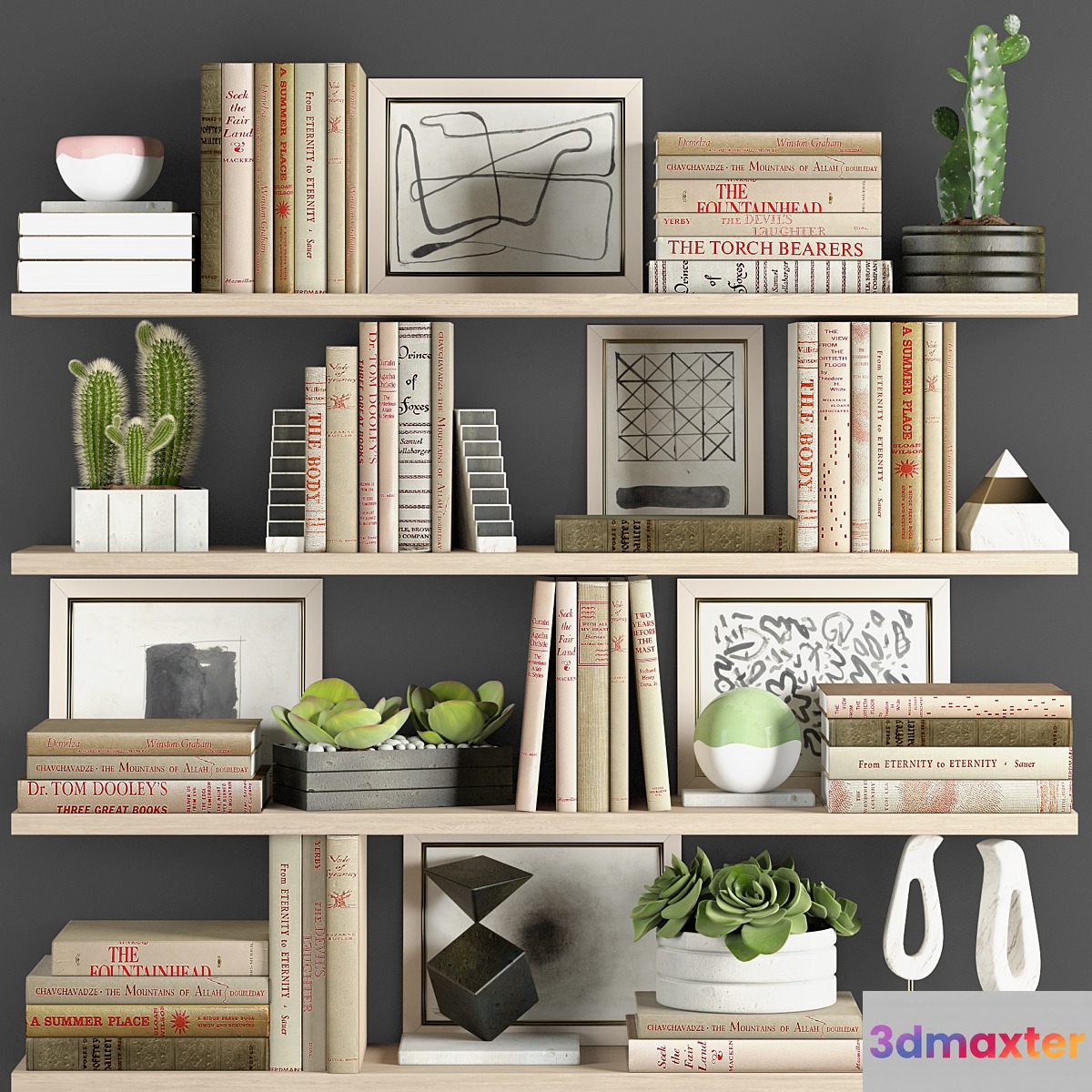 Decoration set 4 - No.3 3D Max