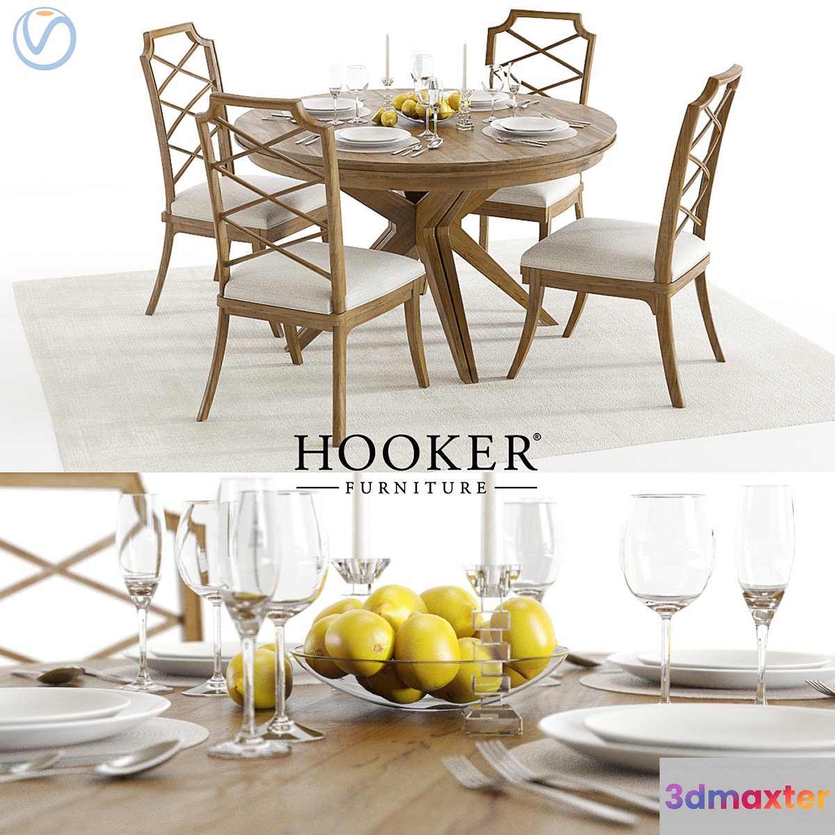 Hooker Retropolitan 1 3D Max