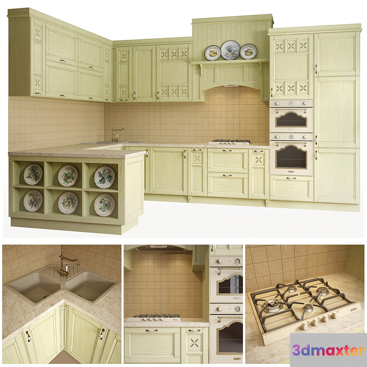 Corner kitchen 