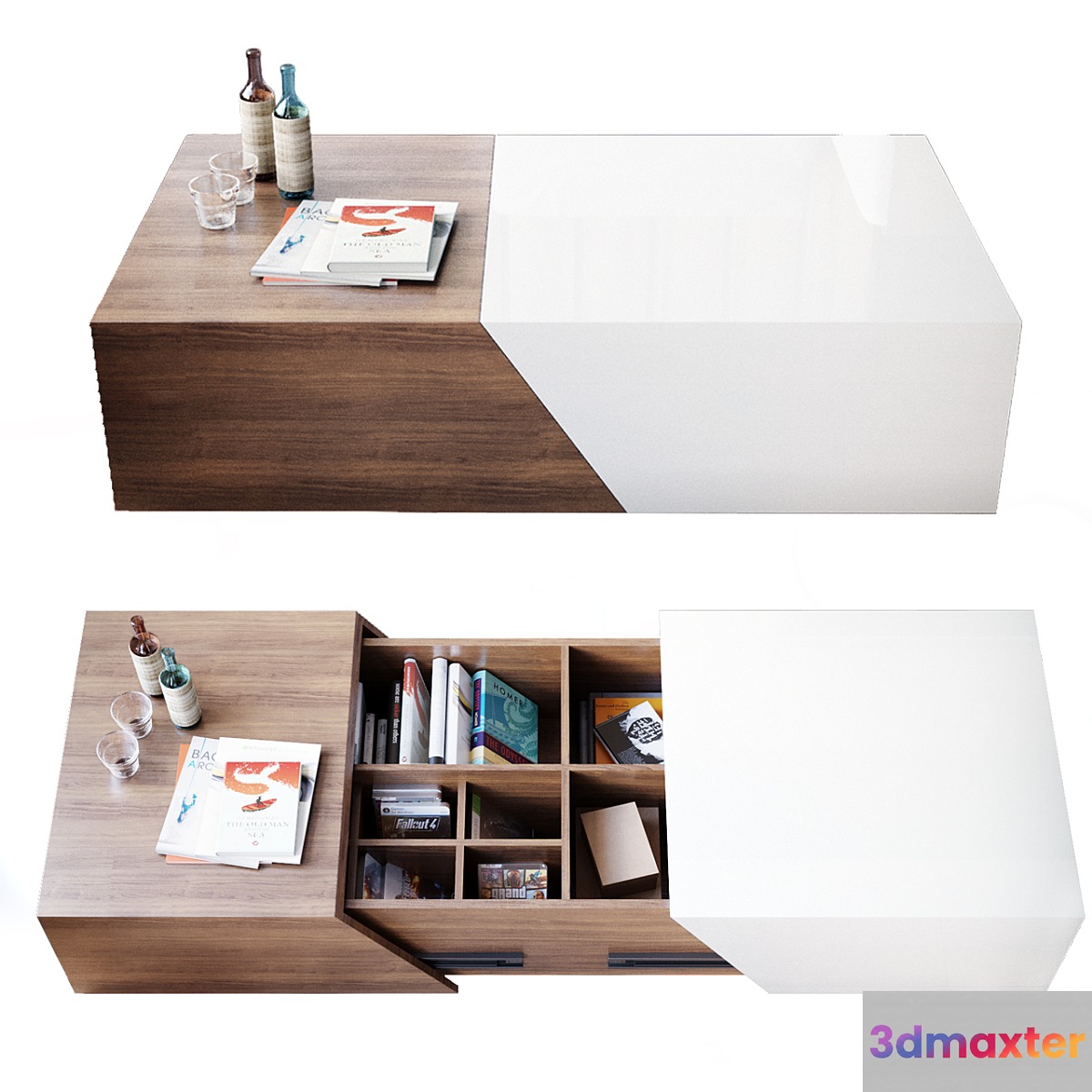 Amoy Camp coffee table 3D Max