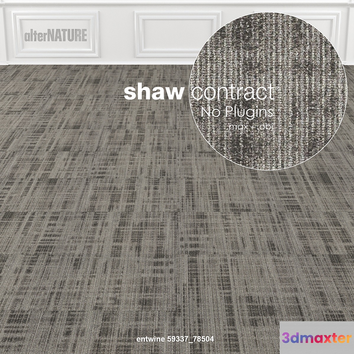 Shaw Carpet Alternature Entwine 3D Max