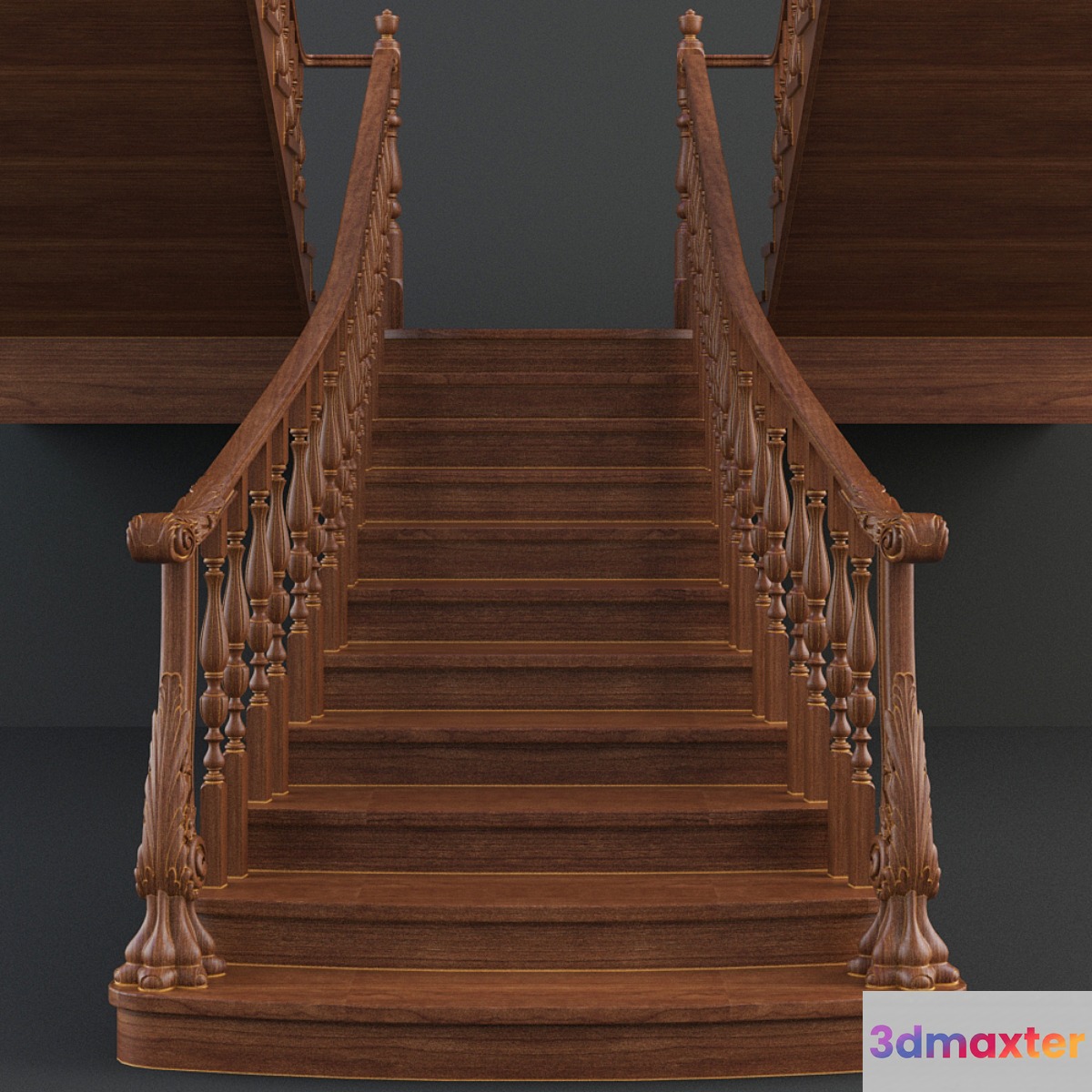 Stairs - No.7 3D Max
