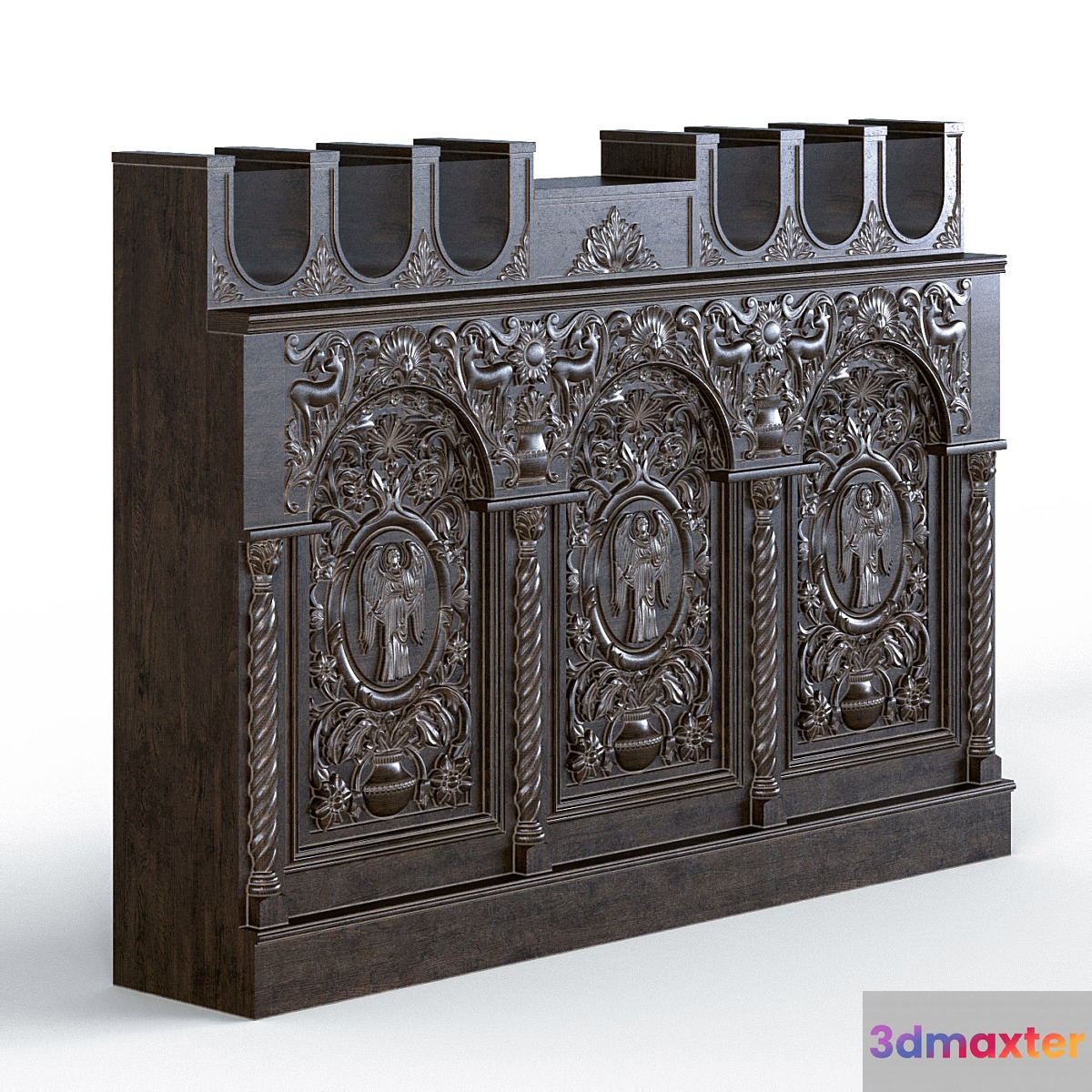 Countertop candle 3D Max
