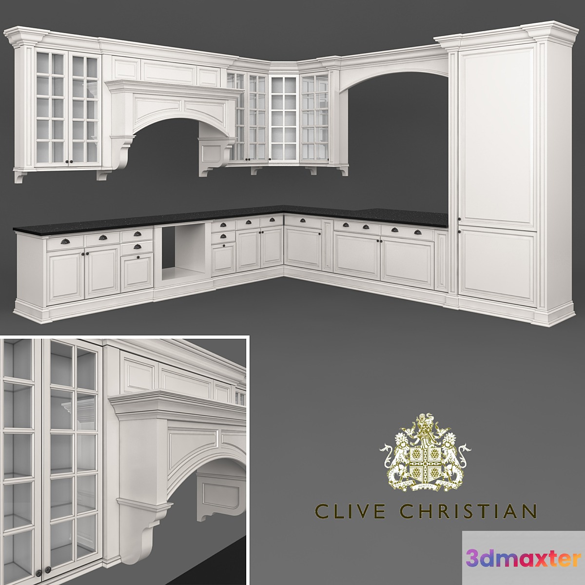 Classical Clive Christian kitchen
