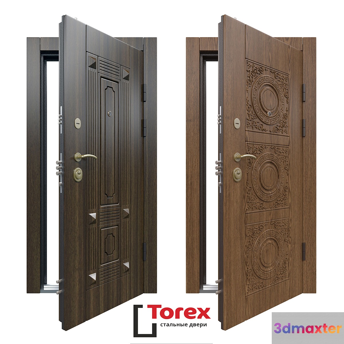 Entrance metal doors Torex