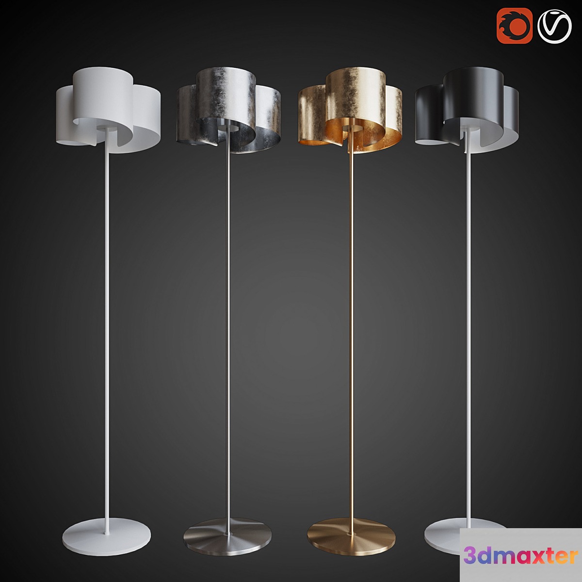 Floor lamp PITTORE