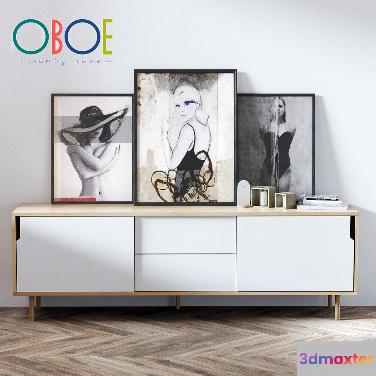 Dann 201 Sideboard 3D Max