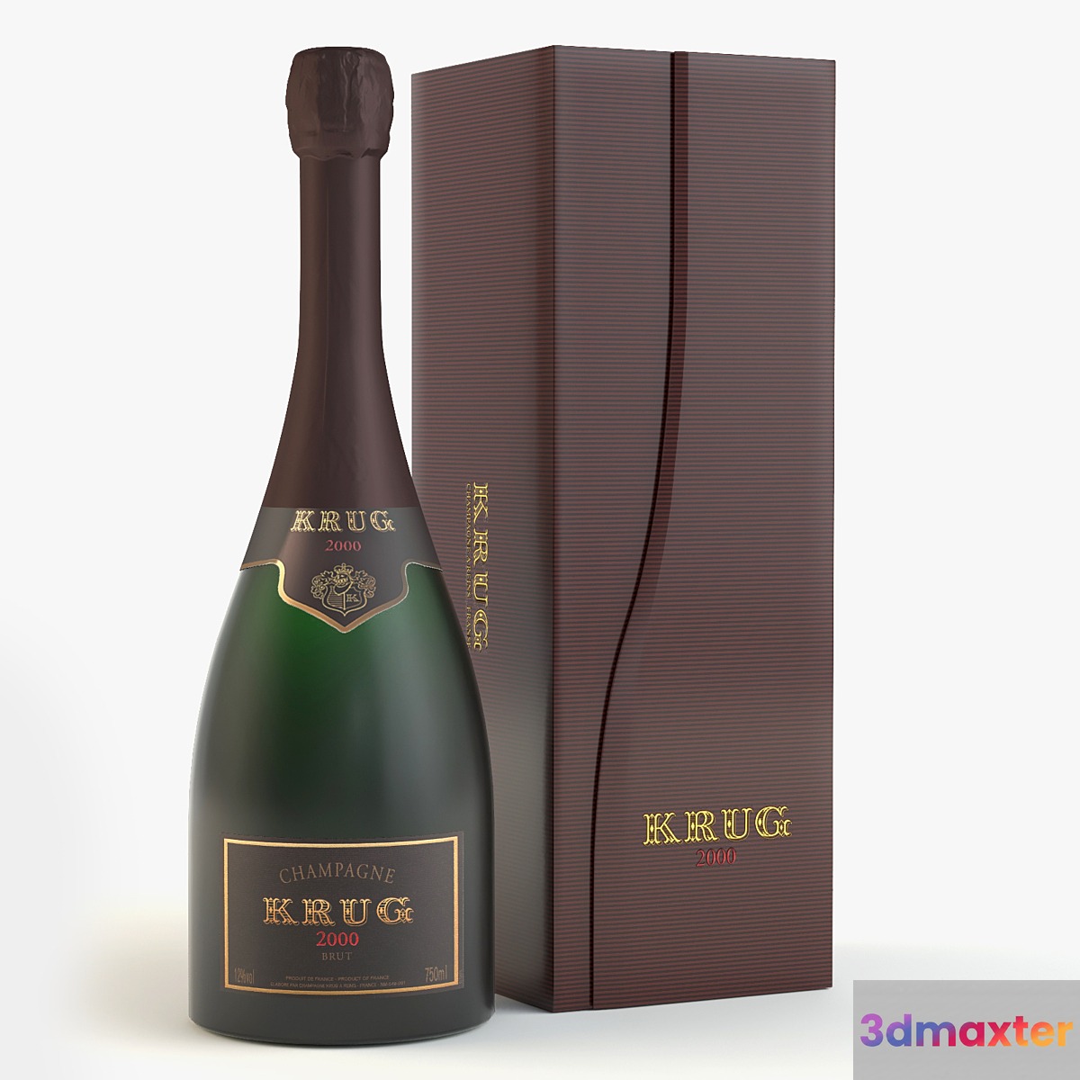 Champagne with box