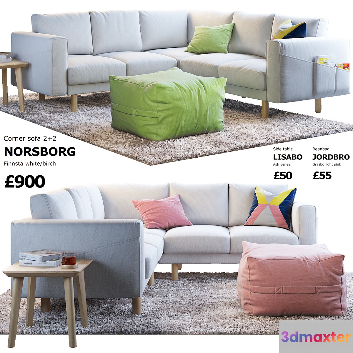 Sofa Ikea Norsborg 4 (angular) - No.3