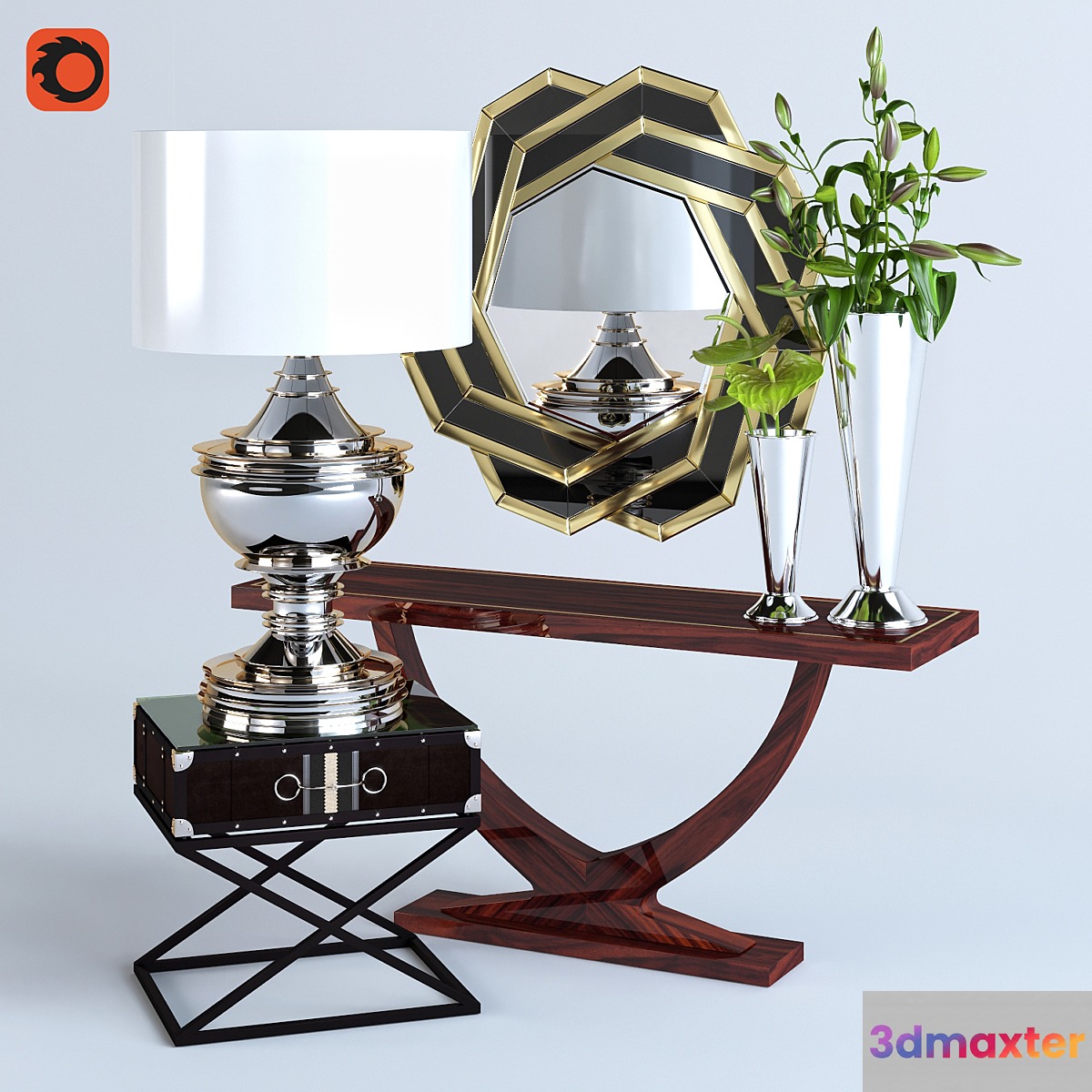 EICHHOLTZ Set 3D Max