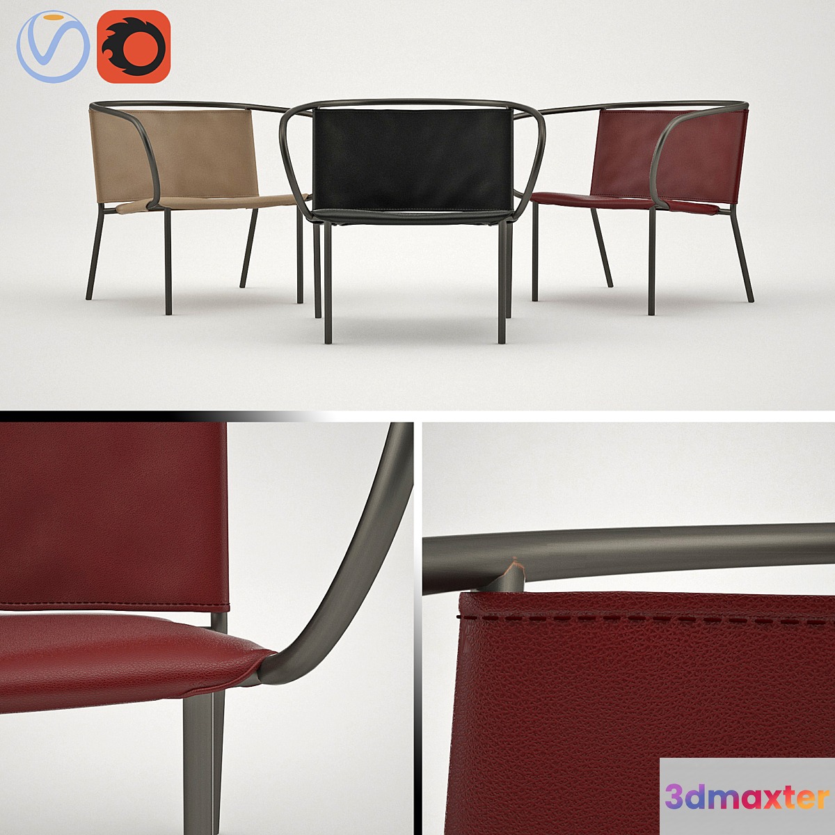 Afteroom-Lounge 3D Max