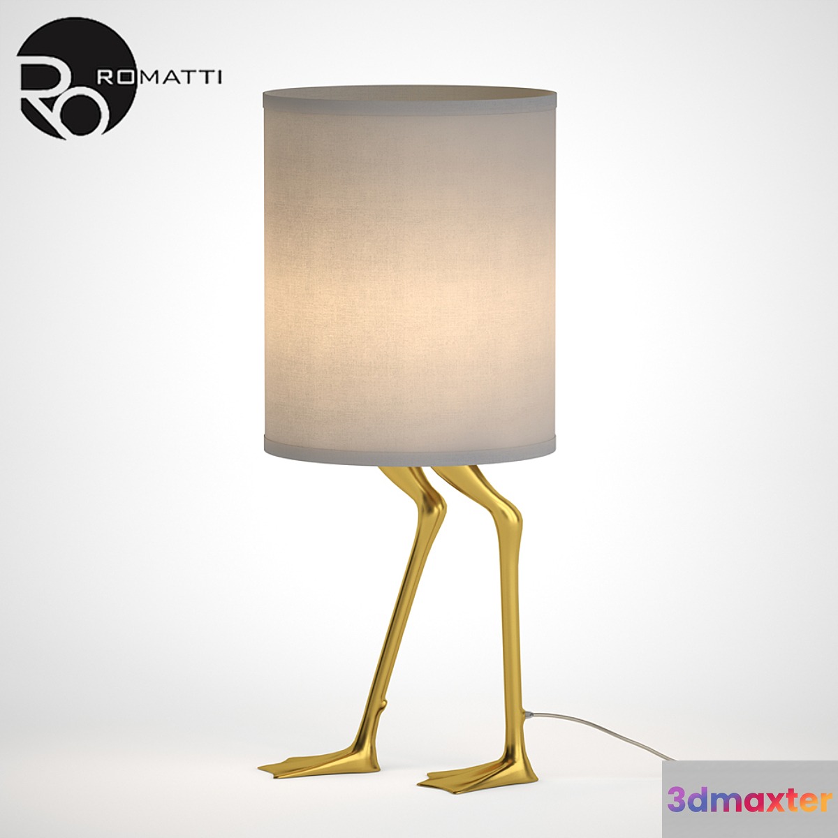 Table lamp Romatti Teifi 3D Max