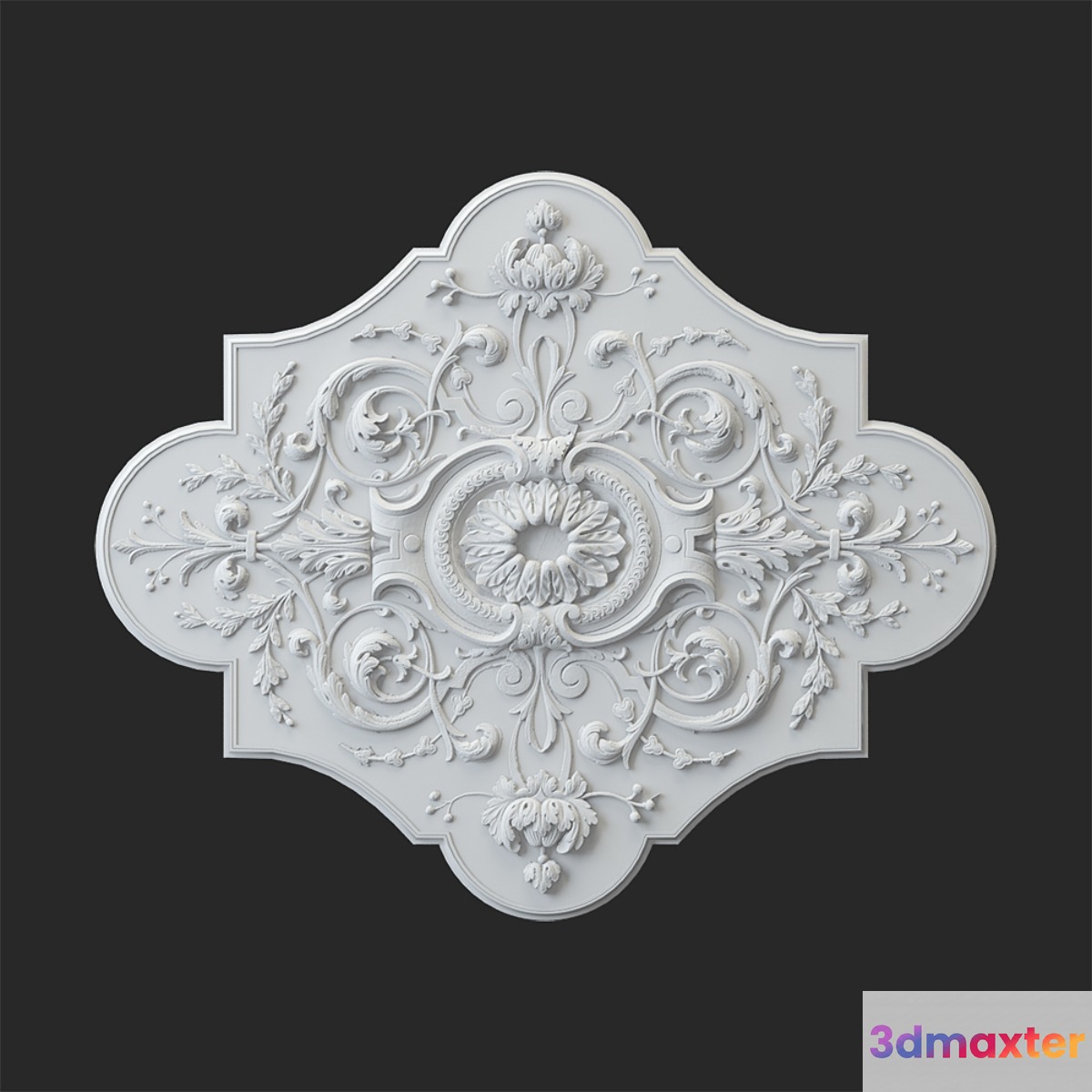 Rosette bill - 65 3D Max