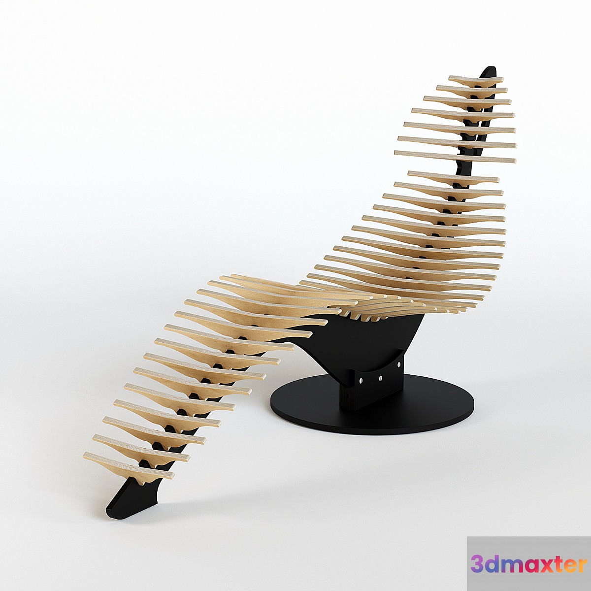 Whale Lounge chair 3D Max