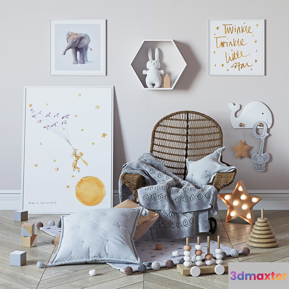Decorative set for baby - No.7