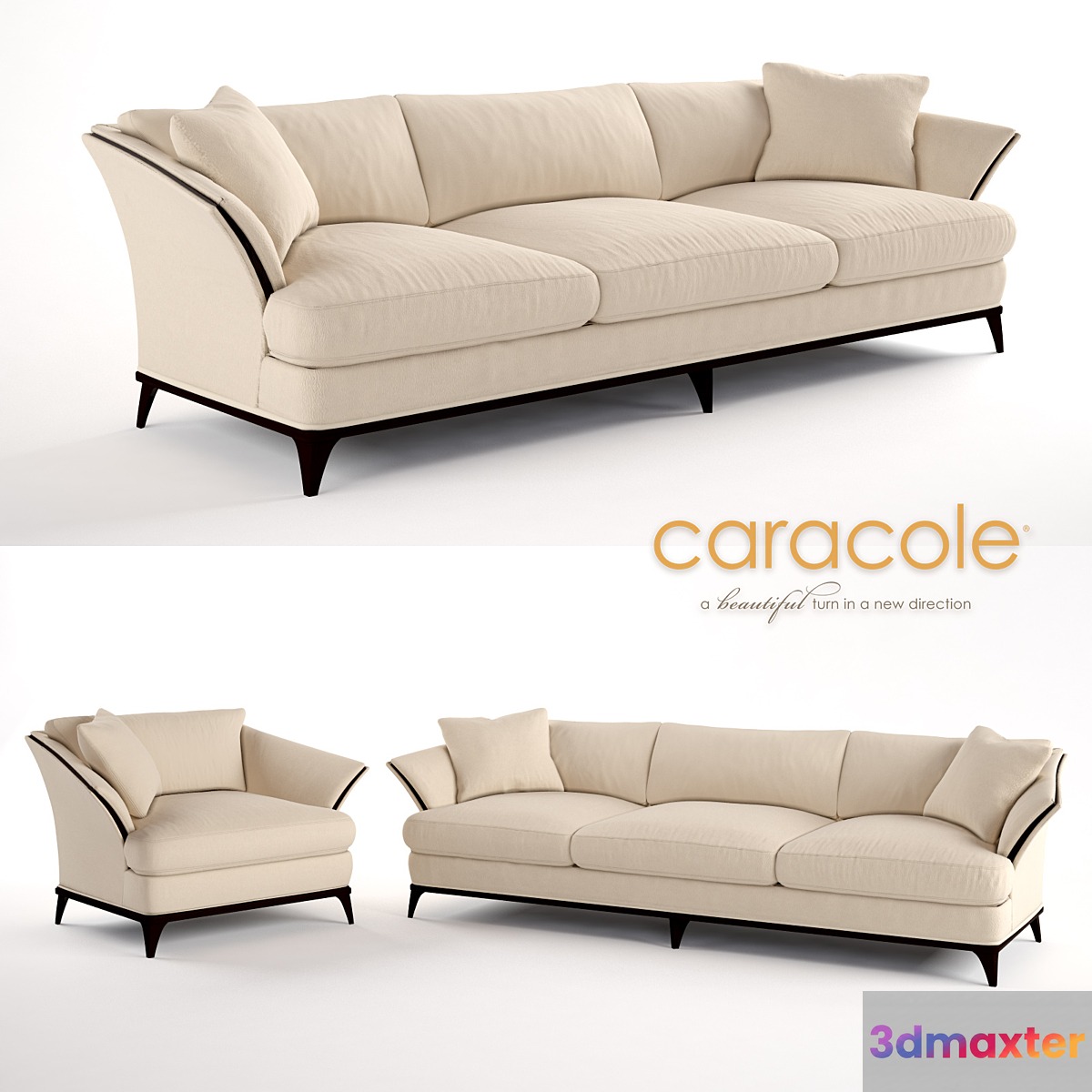 A SIMPLE LIFE chair and sofa by Caracole - No.3