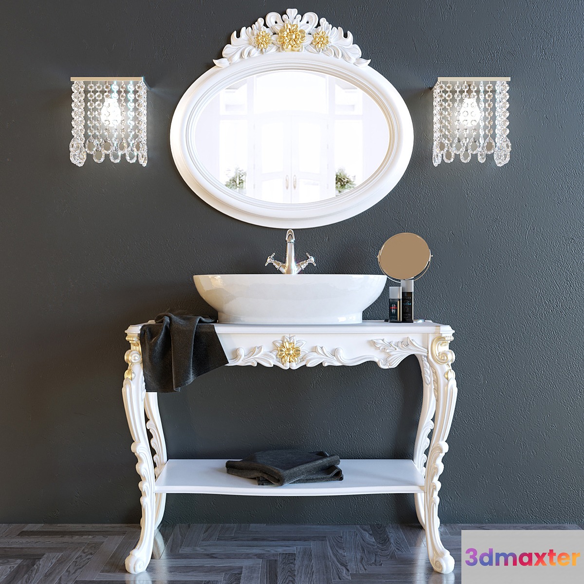 Stand sink Maison Ego srl Specchiere 7.1506-Q-AO