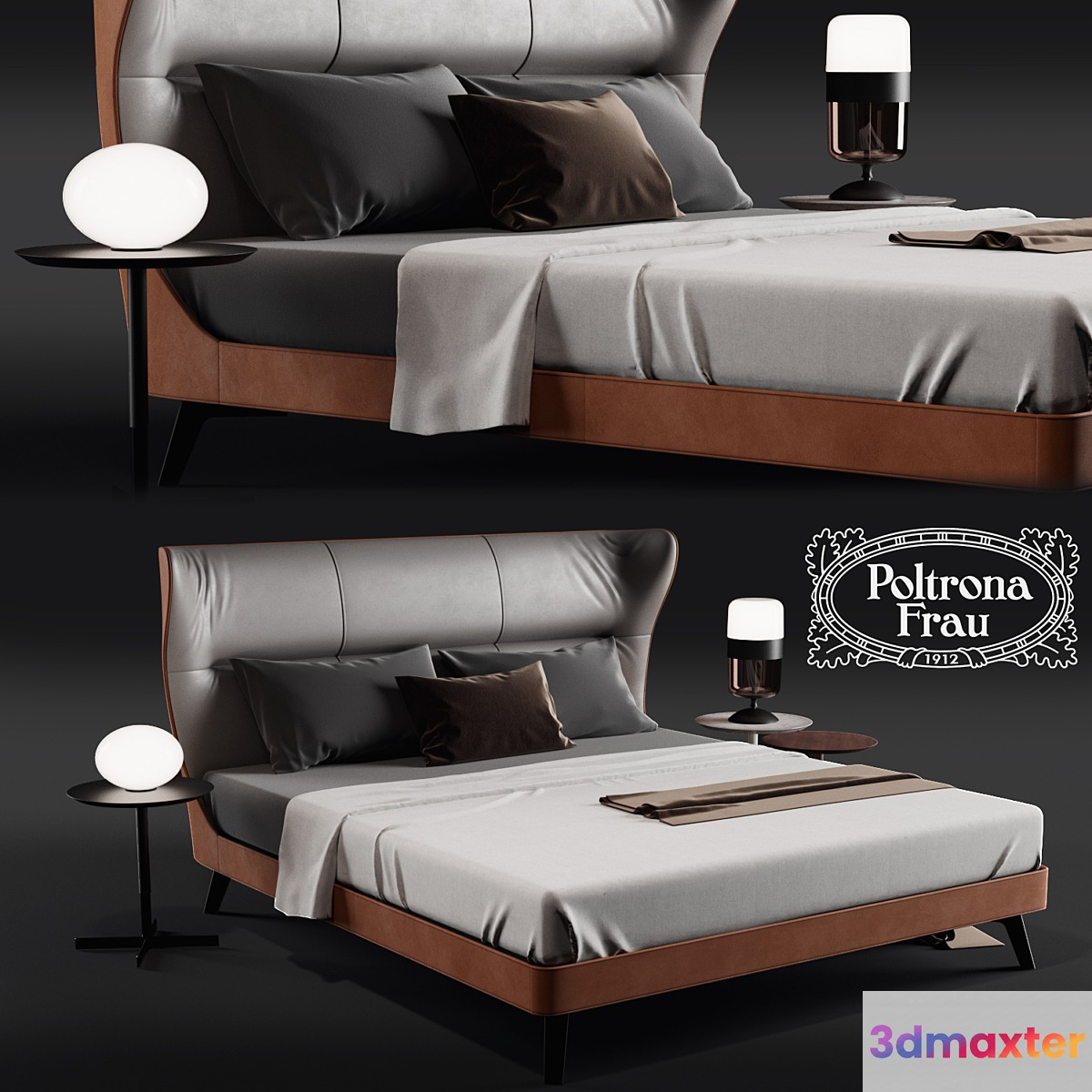 Poltorna Frau MAMY BLUE BED - No.3
