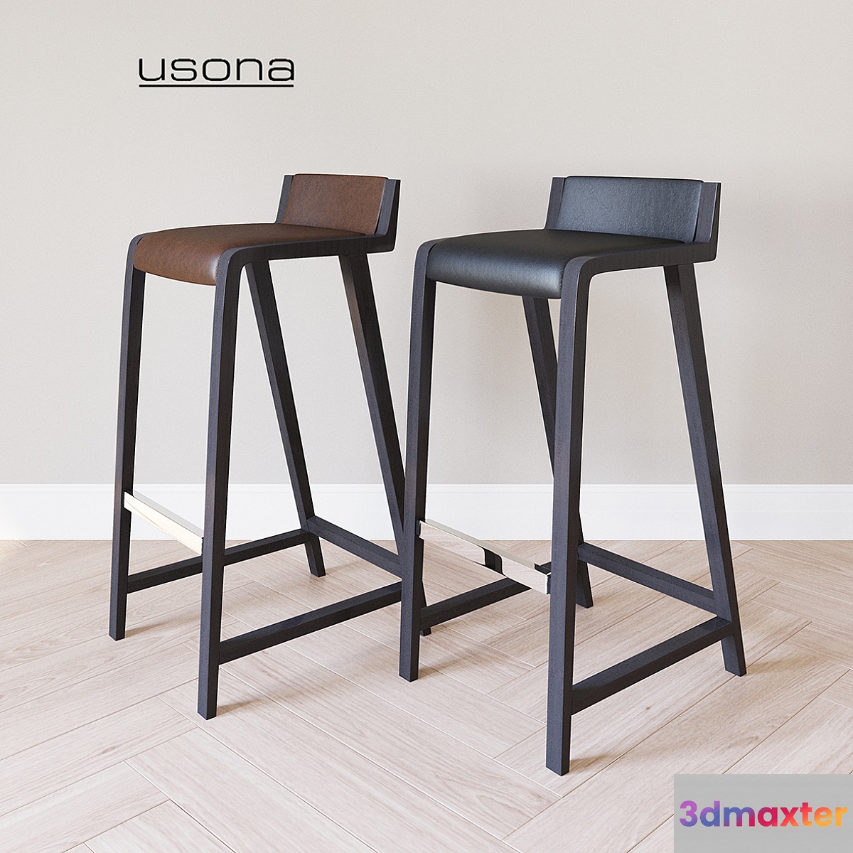 Usona BARSTOOL 3D Max