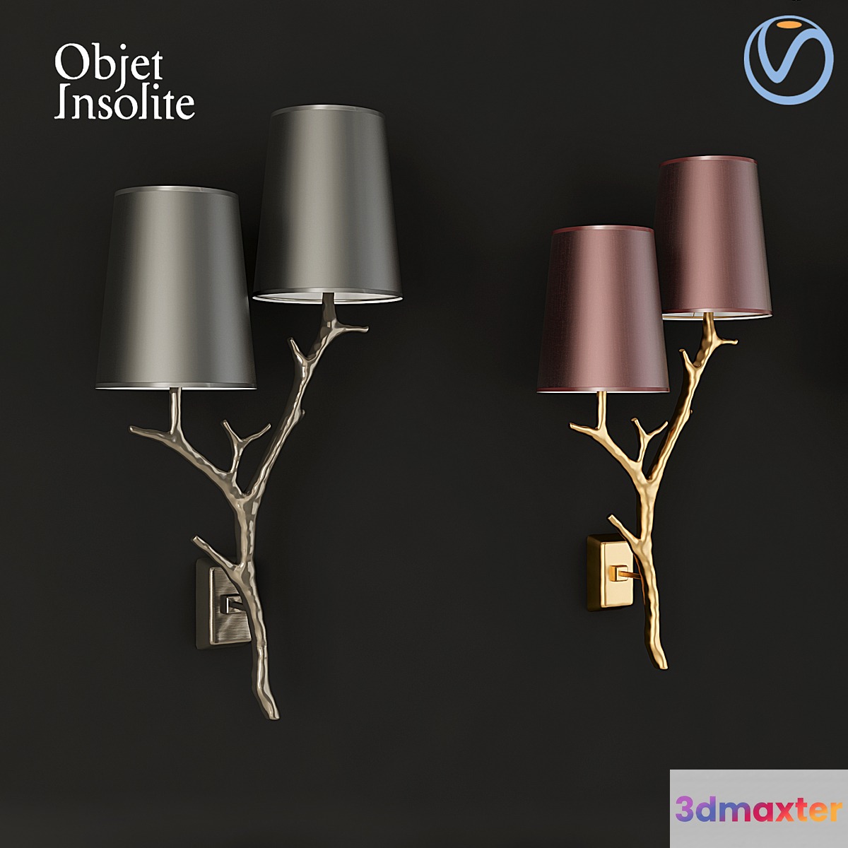 Objet_Insolite_bra 3D Max