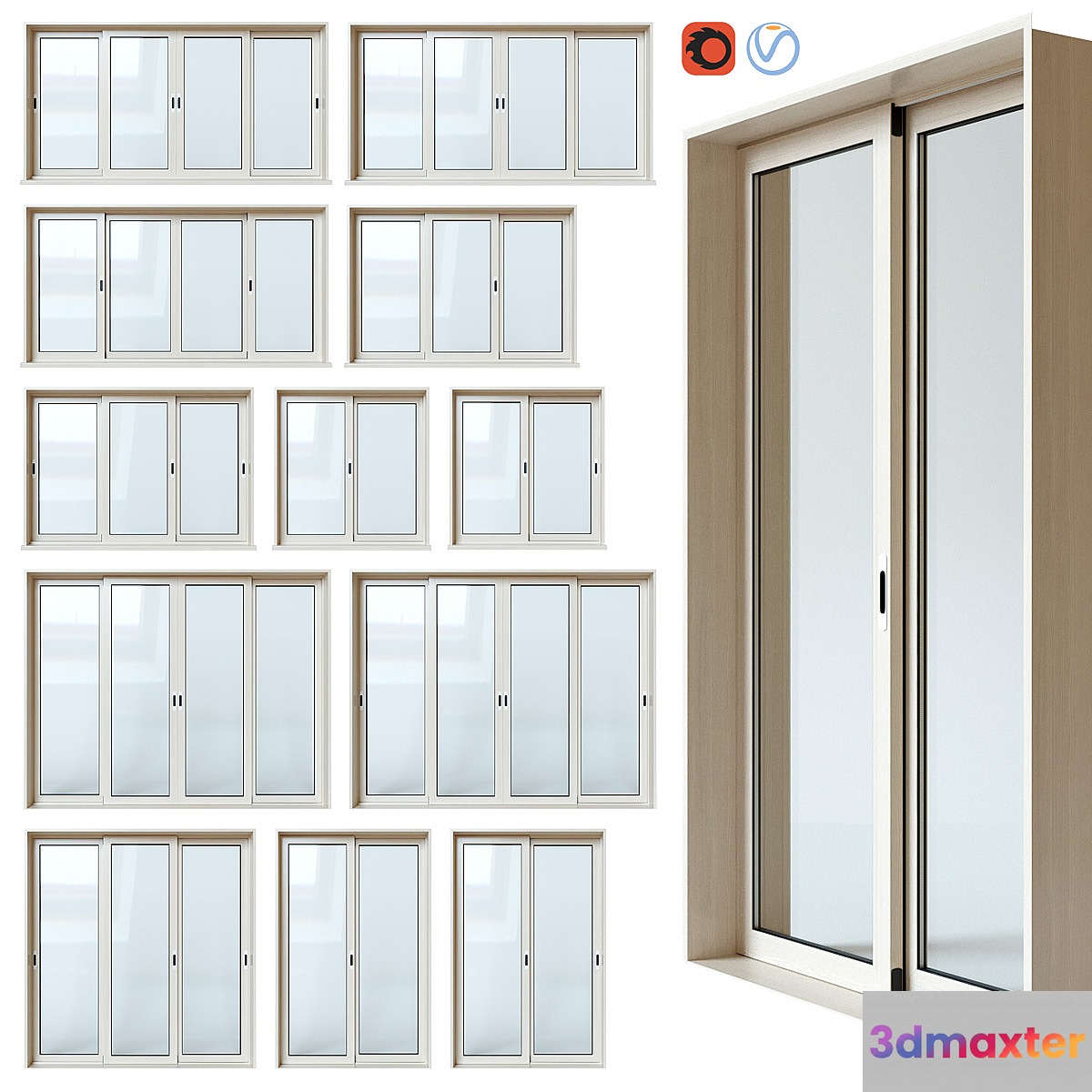 Sliding windows and doors