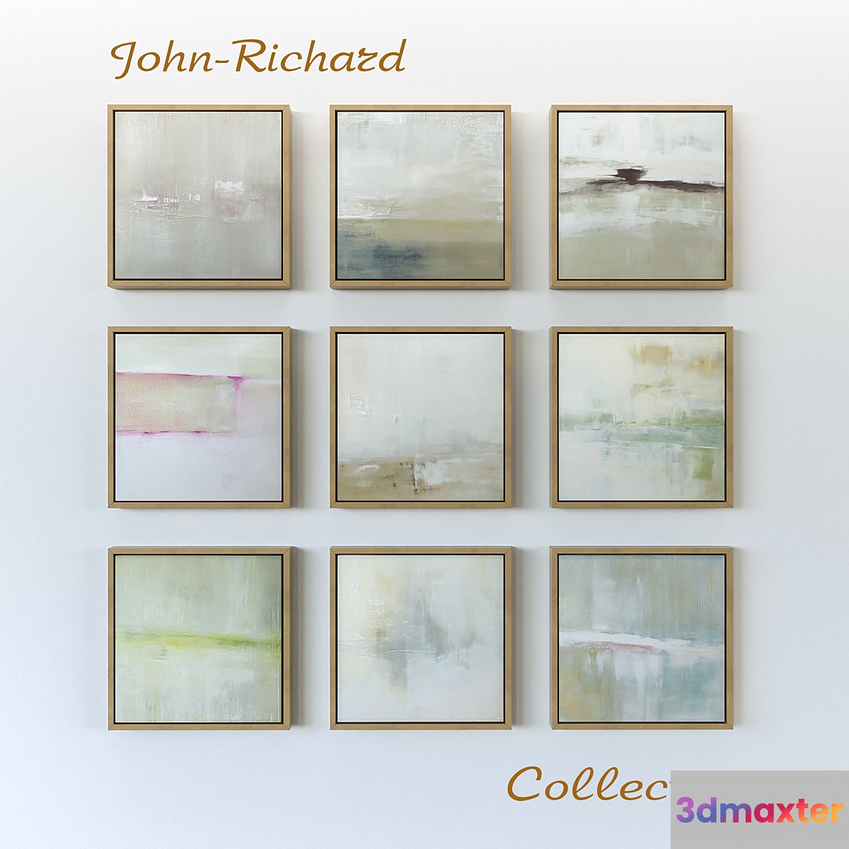 A set of pictures John-Richard Collection 3D Max