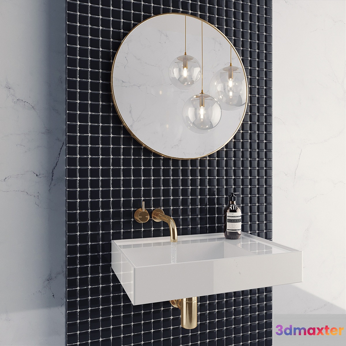 Bathroom Set + Squirt water