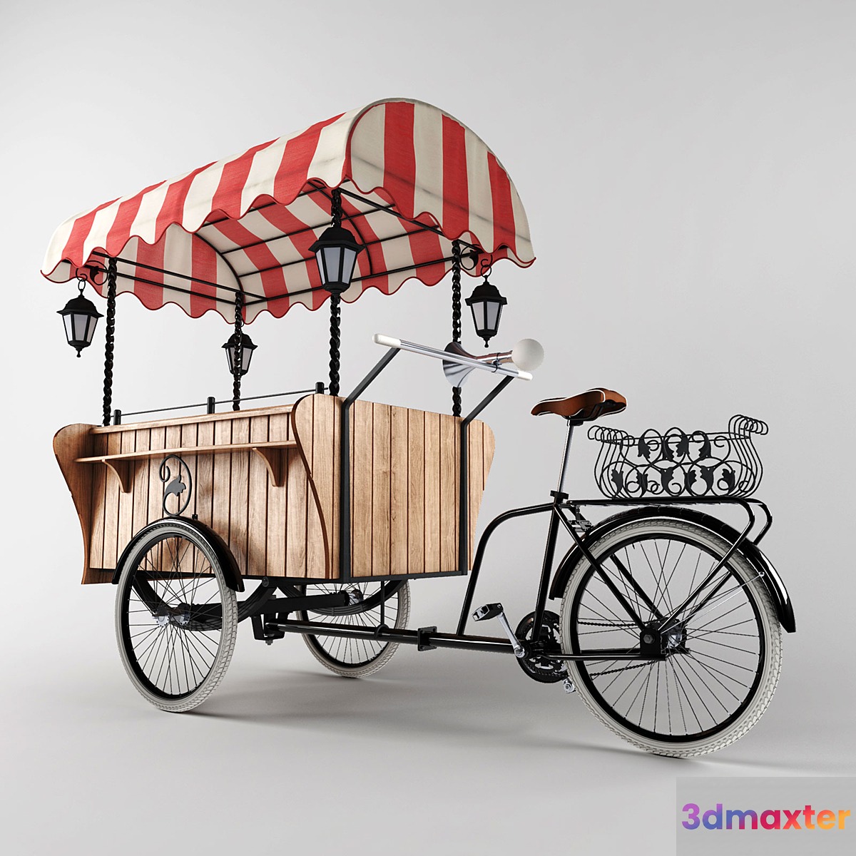 Pedicabs VELOPOINT MILANO 3D Max