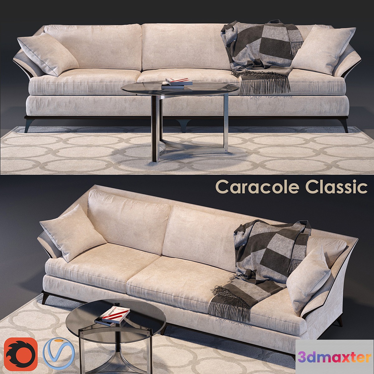 Caracole Sofa A Simple Life - No.3