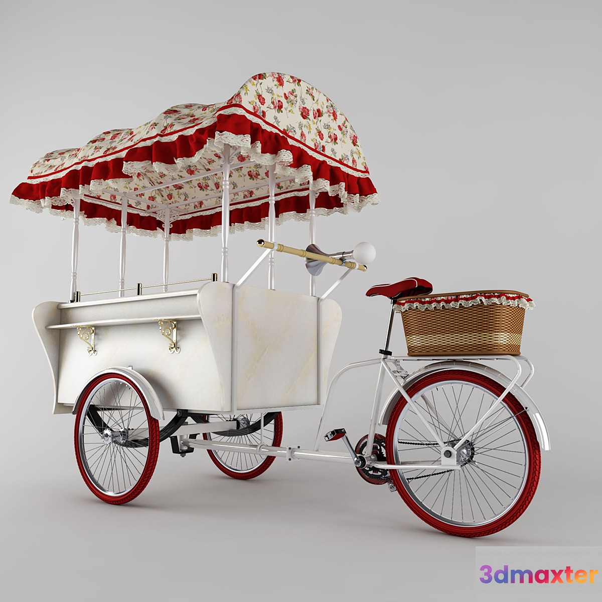 Pedicabs VELOPOINT PARIS 3D Max