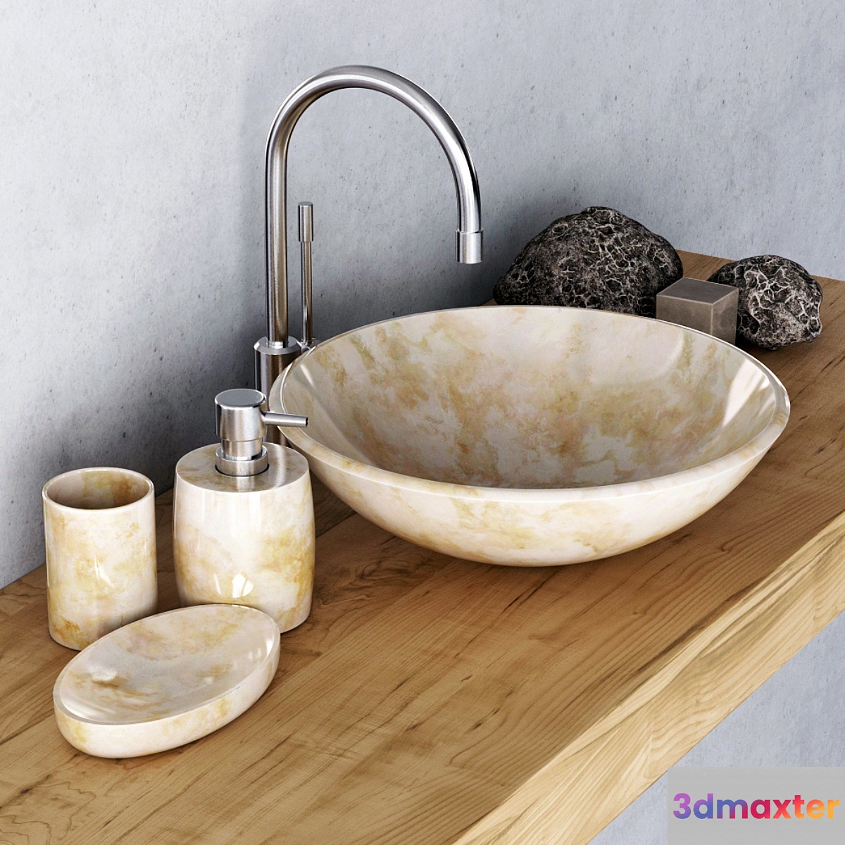 Washbasin marble mini - No.2