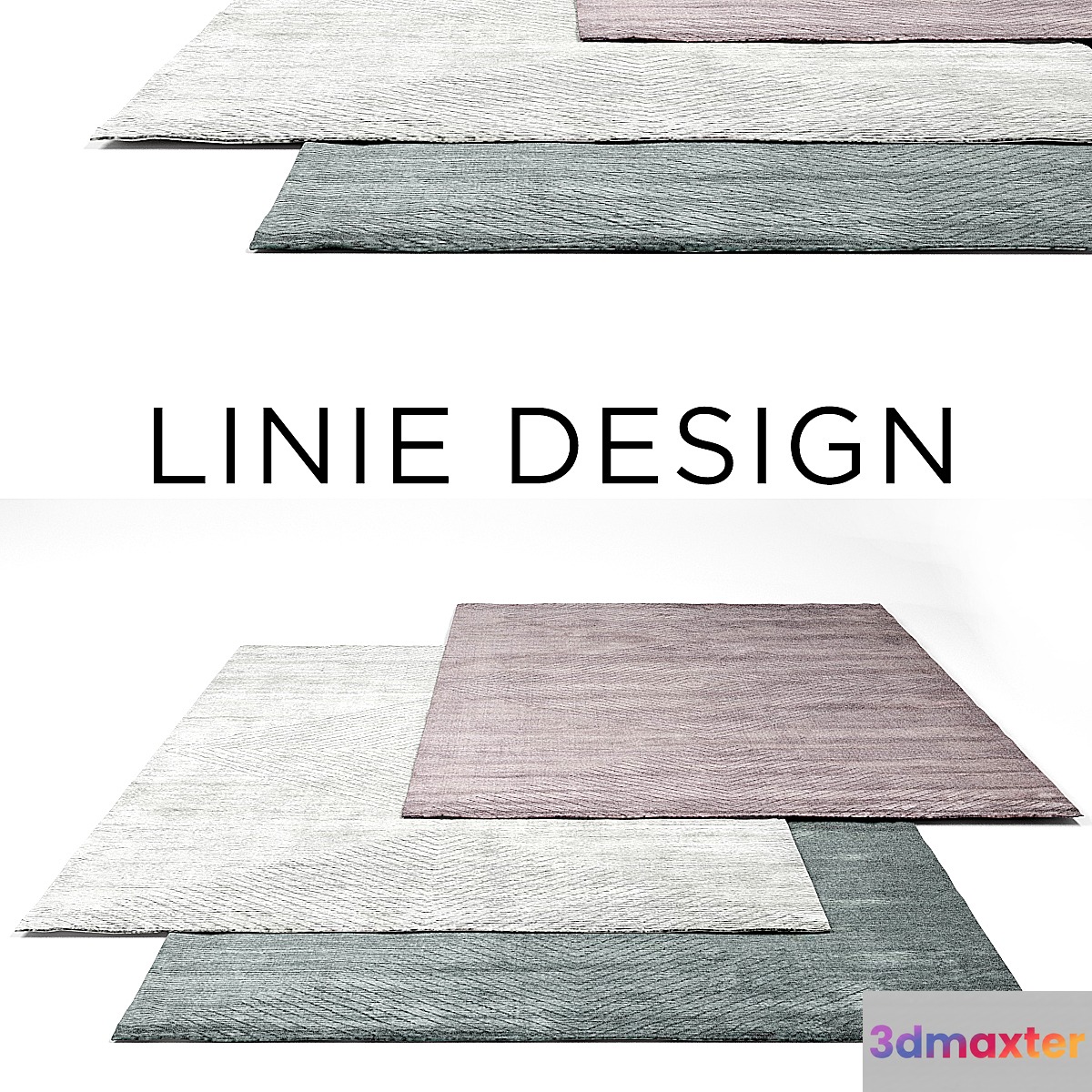 Linie Design Rug Set 22 3D Max