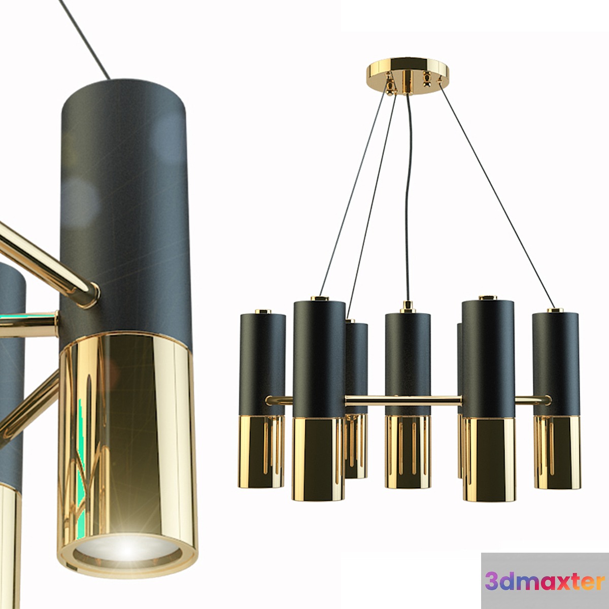 Chandelier pendant Favorite Ultra 3D Max
